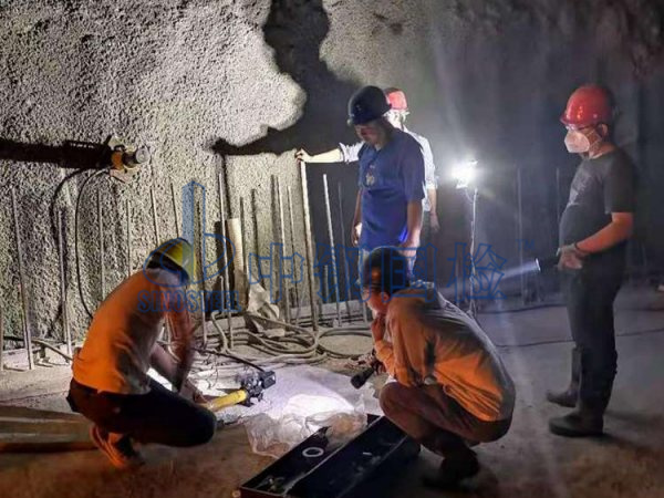 隧道風(fēng)機(jī)拉拔檢測