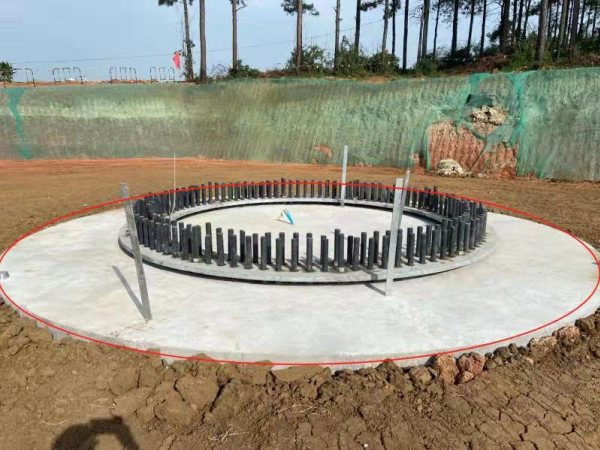 風(fēng)電工程風(fēng)機(jī)基礎(chǔ)混凝土強(qiáng)度檢測