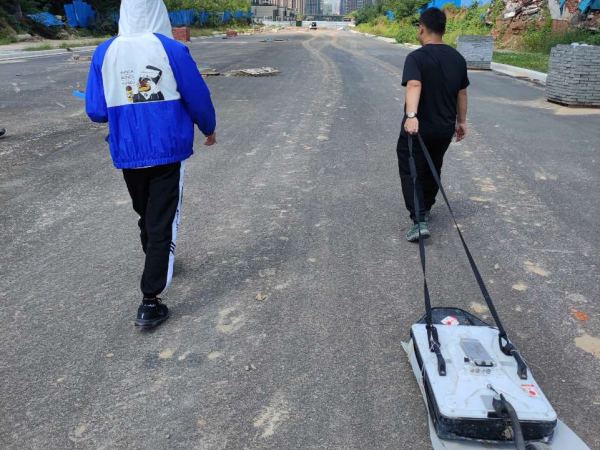 道路空洞現(xiàn)場檢測